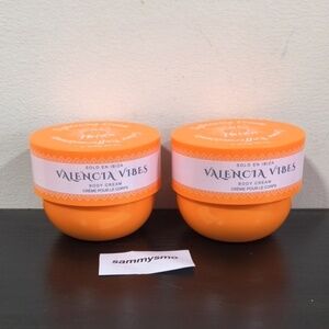 Solo en Ibiza Valencia Vibes Hydrating Body Cream 8 oz x2